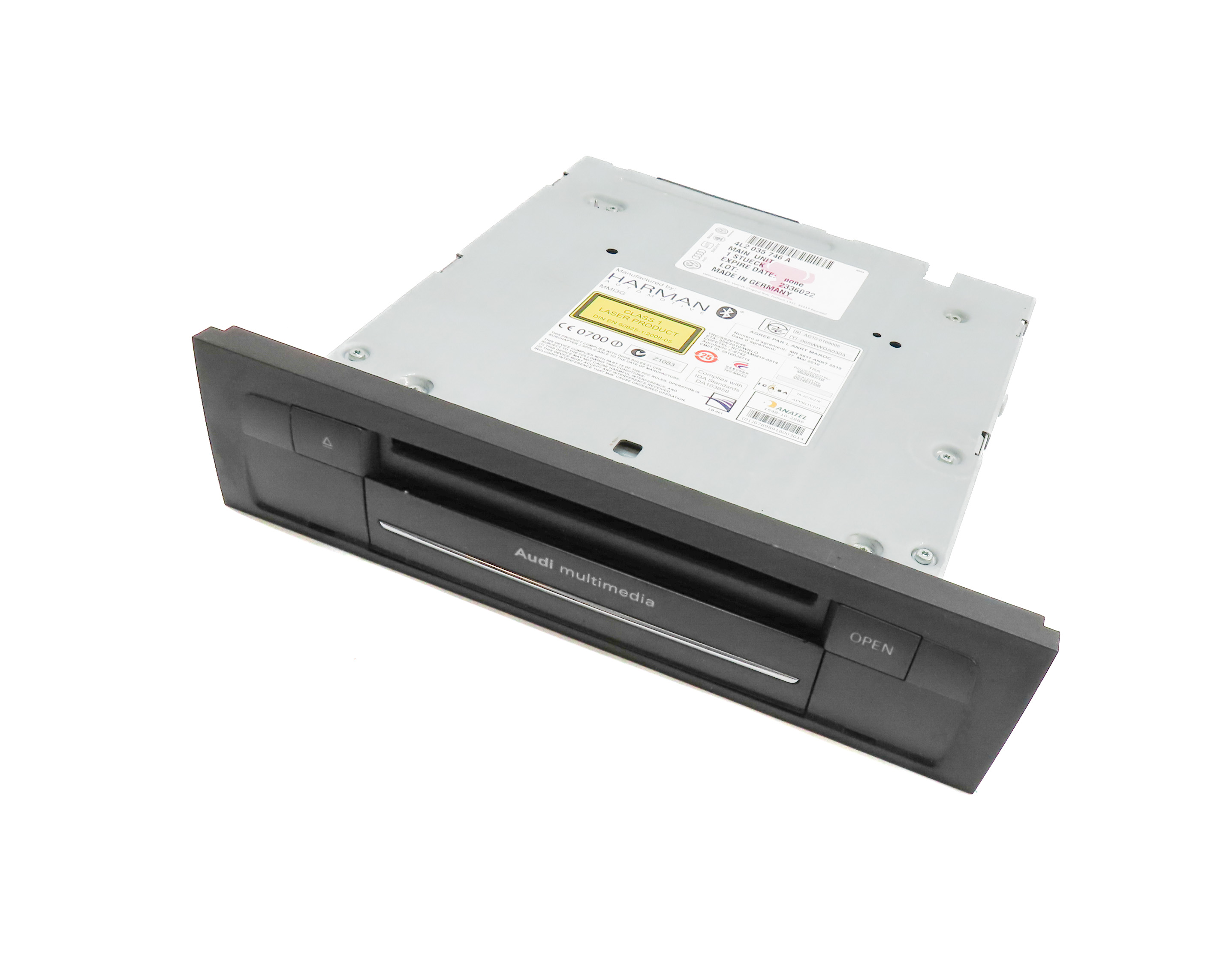 2013-2015 AUDI Q7 (4L) MMI RADIO STEREO MULTIMEDIA SIM SD MEDIA DVD CD PLAYER — exact item pictured